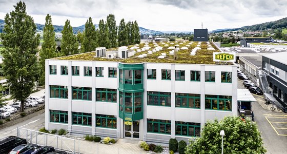 Refco Firmenhautpsitz in Hitzkirch, Luzern - Industriestrasse 11 | © Refco Firmenhautpsitz in Hitzkirch, Luzern - Industriestrasse 11