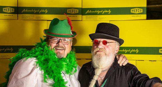 Exuberant mood at the 51st Refco anniversary party  | © Ausgelassene Stimmung am 51 Jahre Refco Jubilaeumsfest 